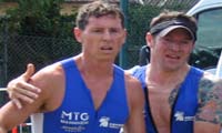 Ralf und Josch Triathlon Mußbach 2007